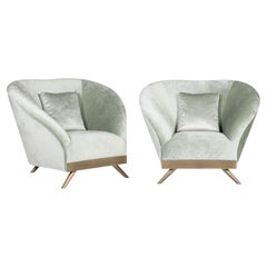 Set/2 Silla Cambridge Estilo Años 30 Hecha a Mano Portugal Greenapple