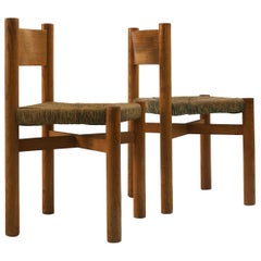 Set of 6 Charlotte Perriand Meribel Chairs by B.C.B — FORM Atelier