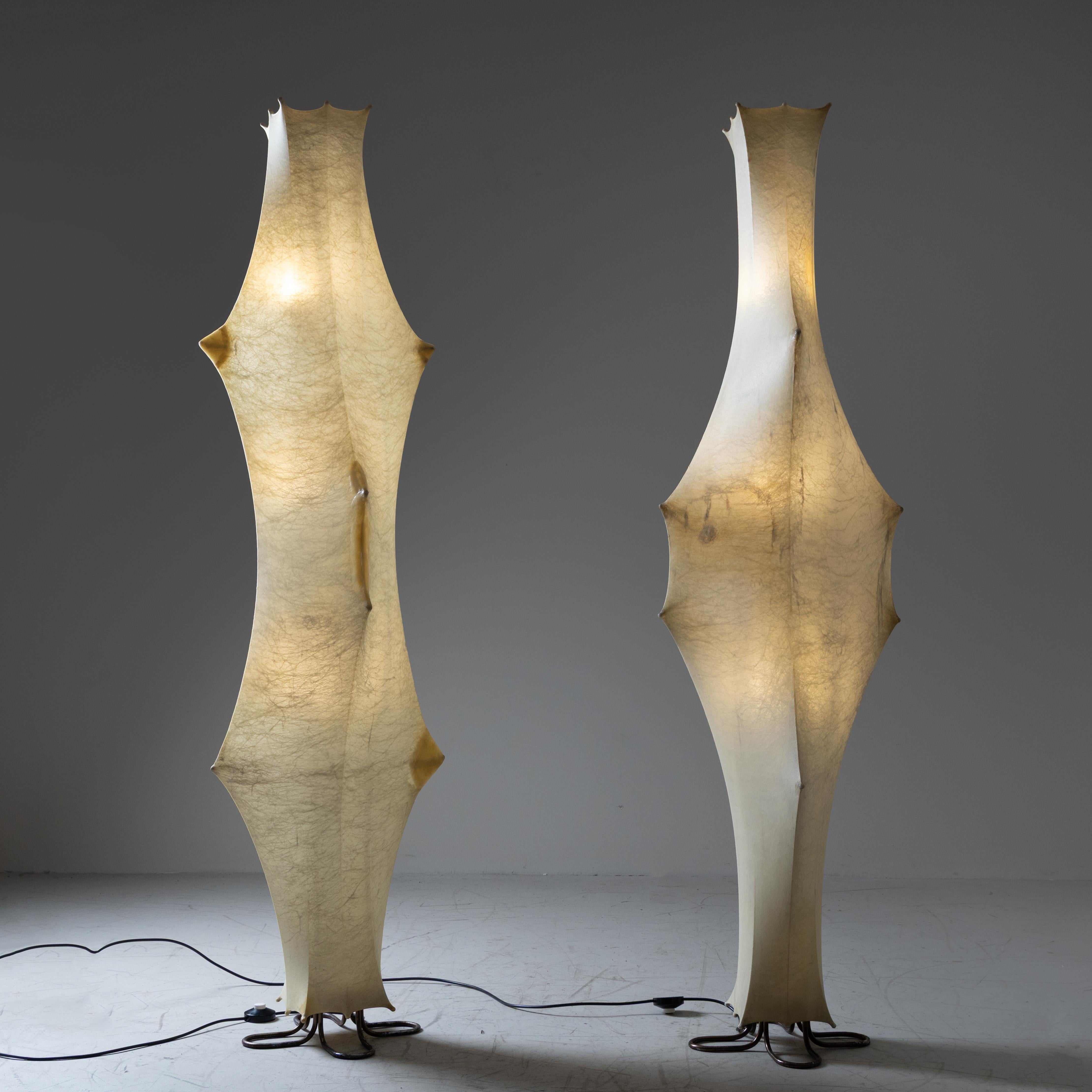 Ensemble de 2 lampes fantômes, Tobia Scarpa, Flos, 1961 en vente 11