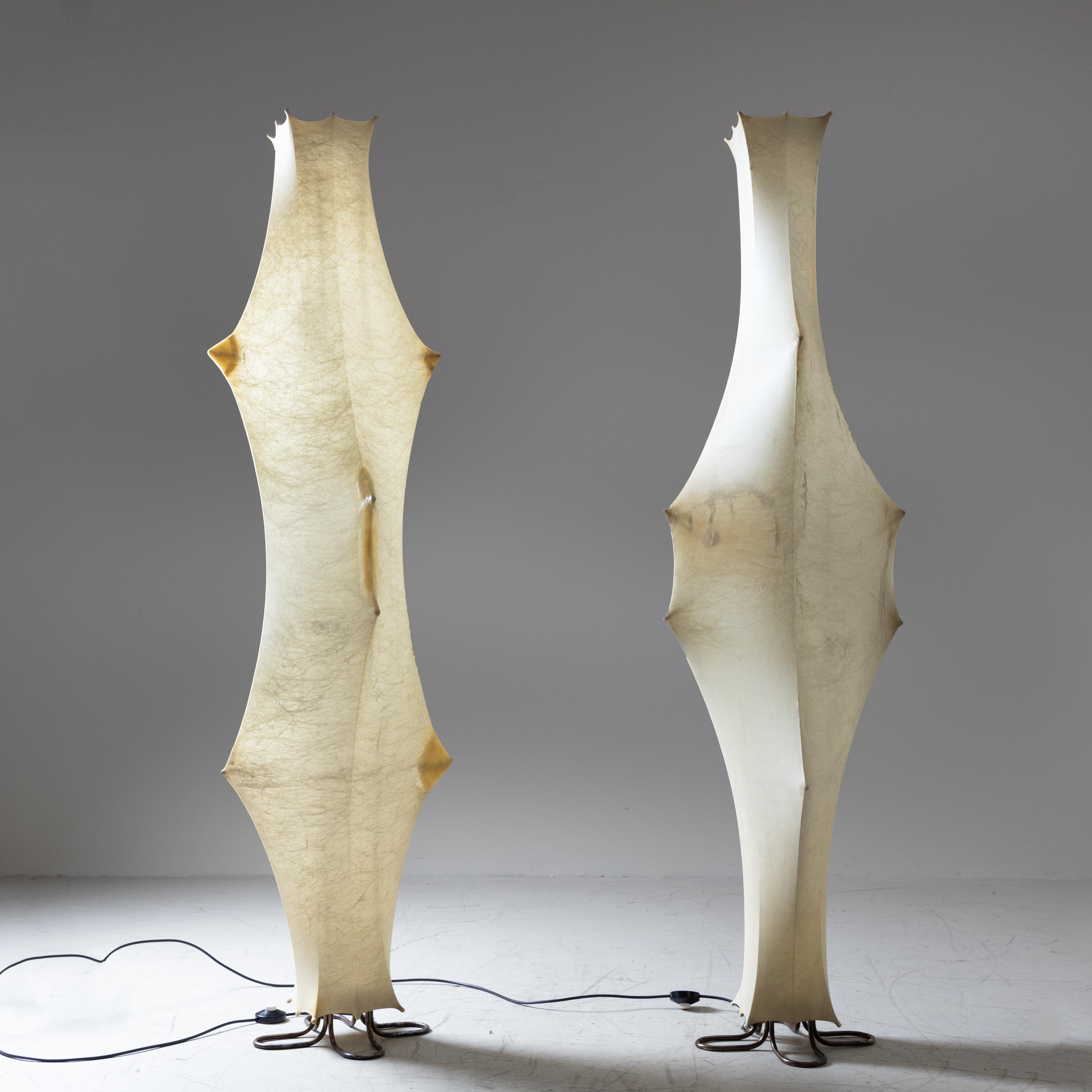Ensemble de 2 lampes fantômes, Tobia Scarpa, Flos, 1961 en vente 12