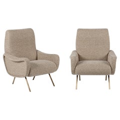 Set/2 Marco Zanuso Lady Armchairs, 1950s Full Restoration by Greenapple