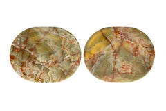 Modern Mons Bedside Table, Set/2, Green Onyx, Handmade in Portugal by Greenapple