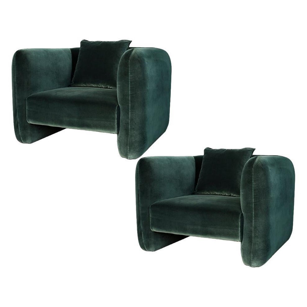 Set 2 of Jacob Armchair by Collector