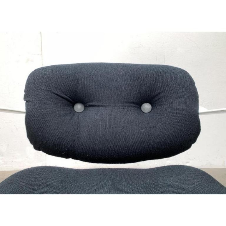 Métal Ensemble de 2 chaises Space A Model 2038 par Bruce Hannah & Andrew Morrison, 1970 en vente