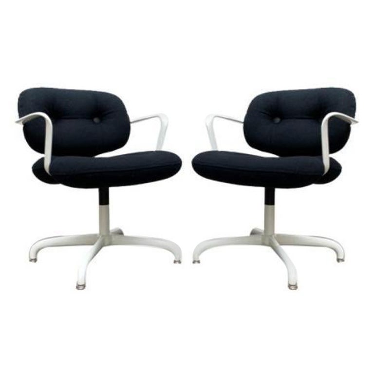 Set 2 of Space Age Model 2038 Chairs by Bruce Hannah & Andrew Morrison, 1970s