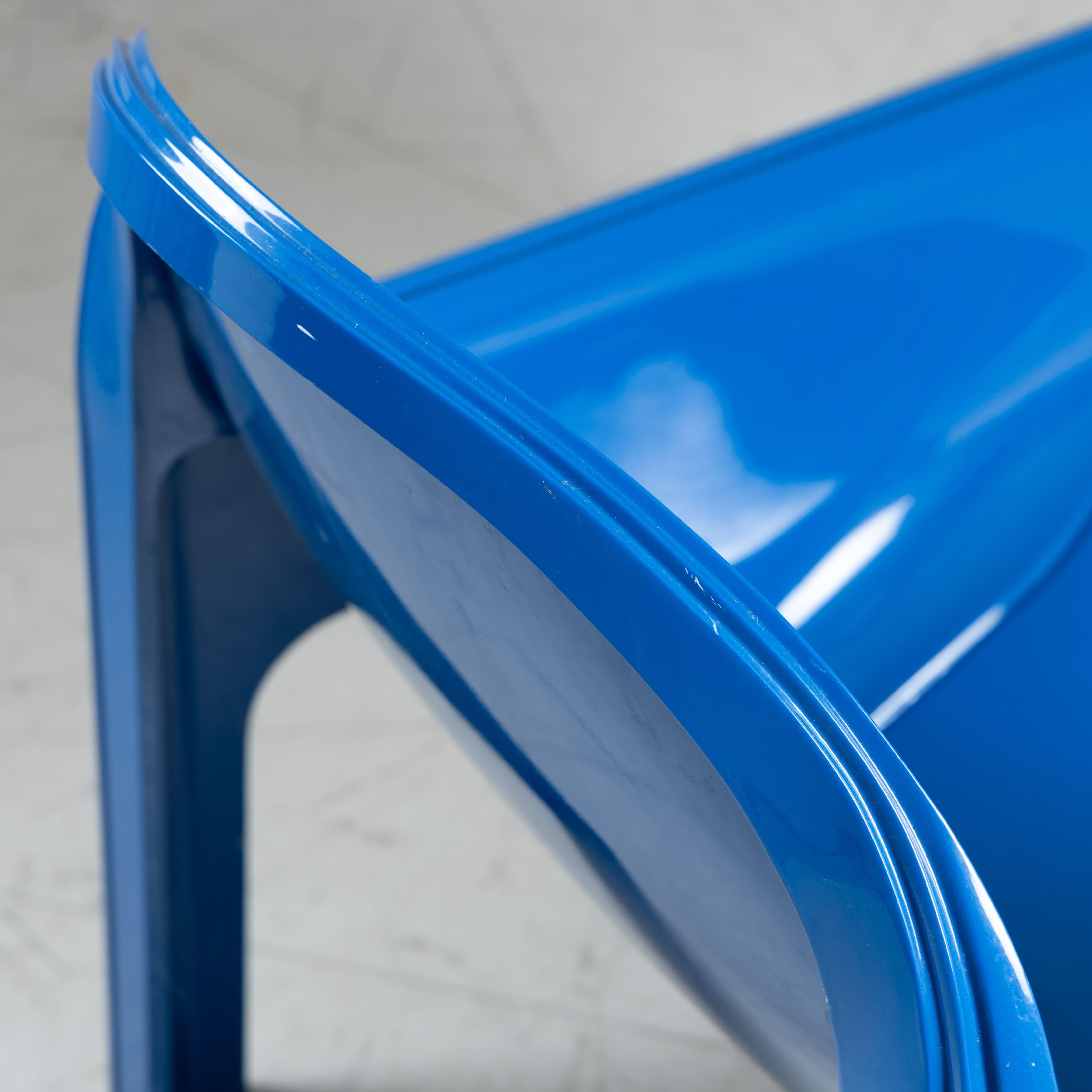 Set 2 poltrone 4794 blu, Gae Aulenti, Kartell in vendita 6