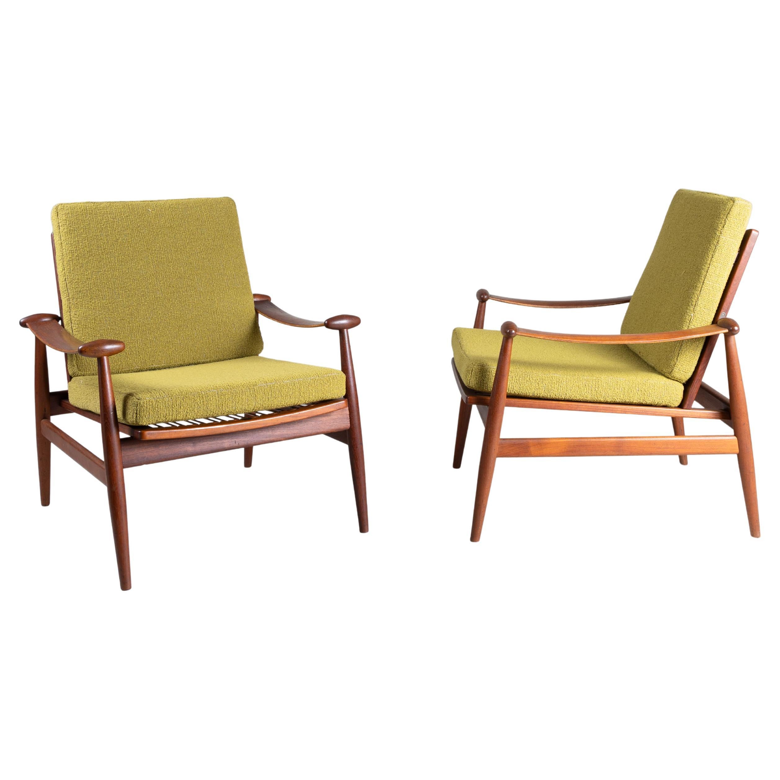 FD133 2 chair set, Finn Juhl
