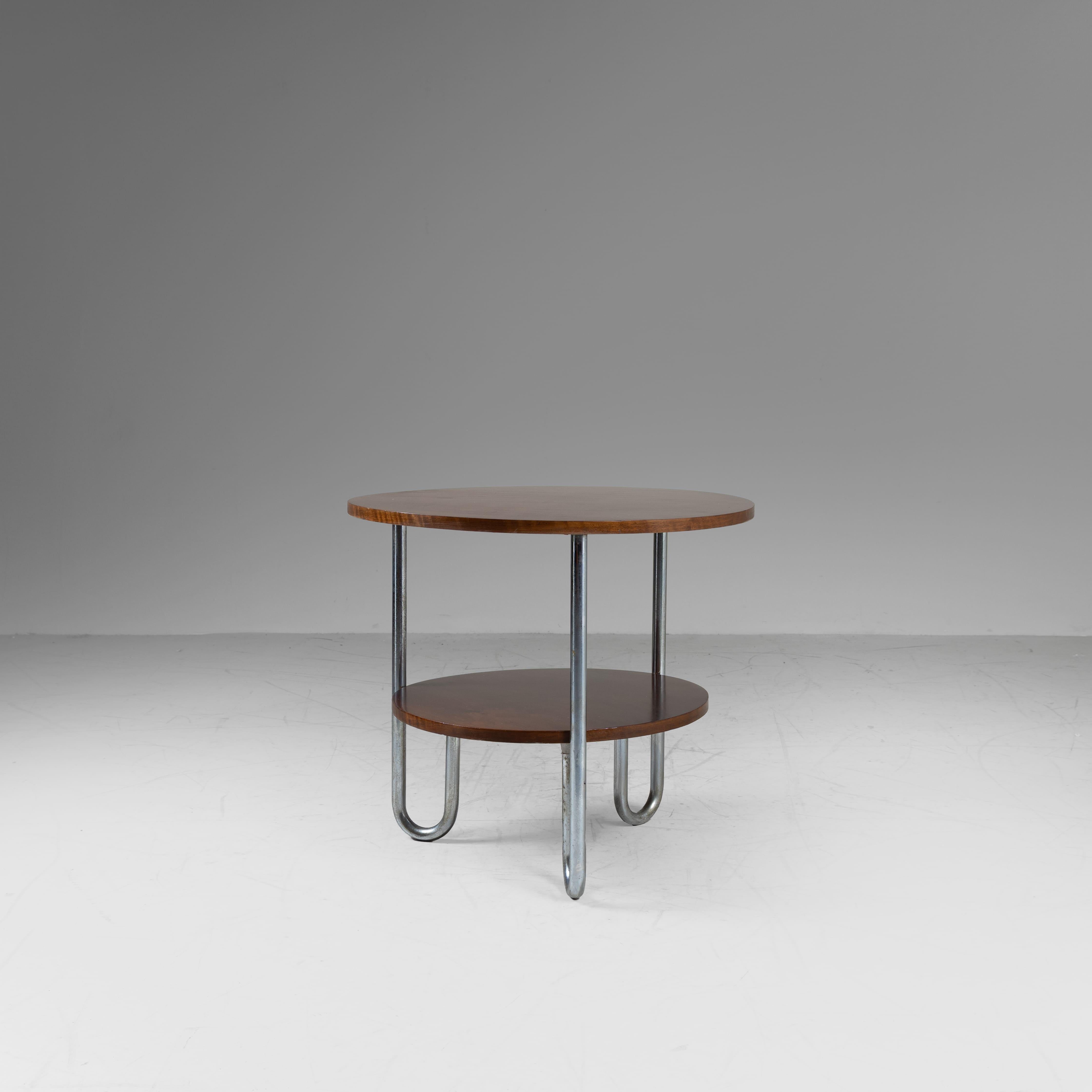 Set 2 sedie e tavolino in stile razionalista, Produzione Cova, 1935 im Angebot 10