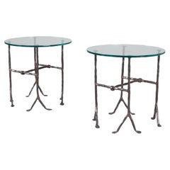 Ensemble de 2 tables basses,  Garouste et Bonetti