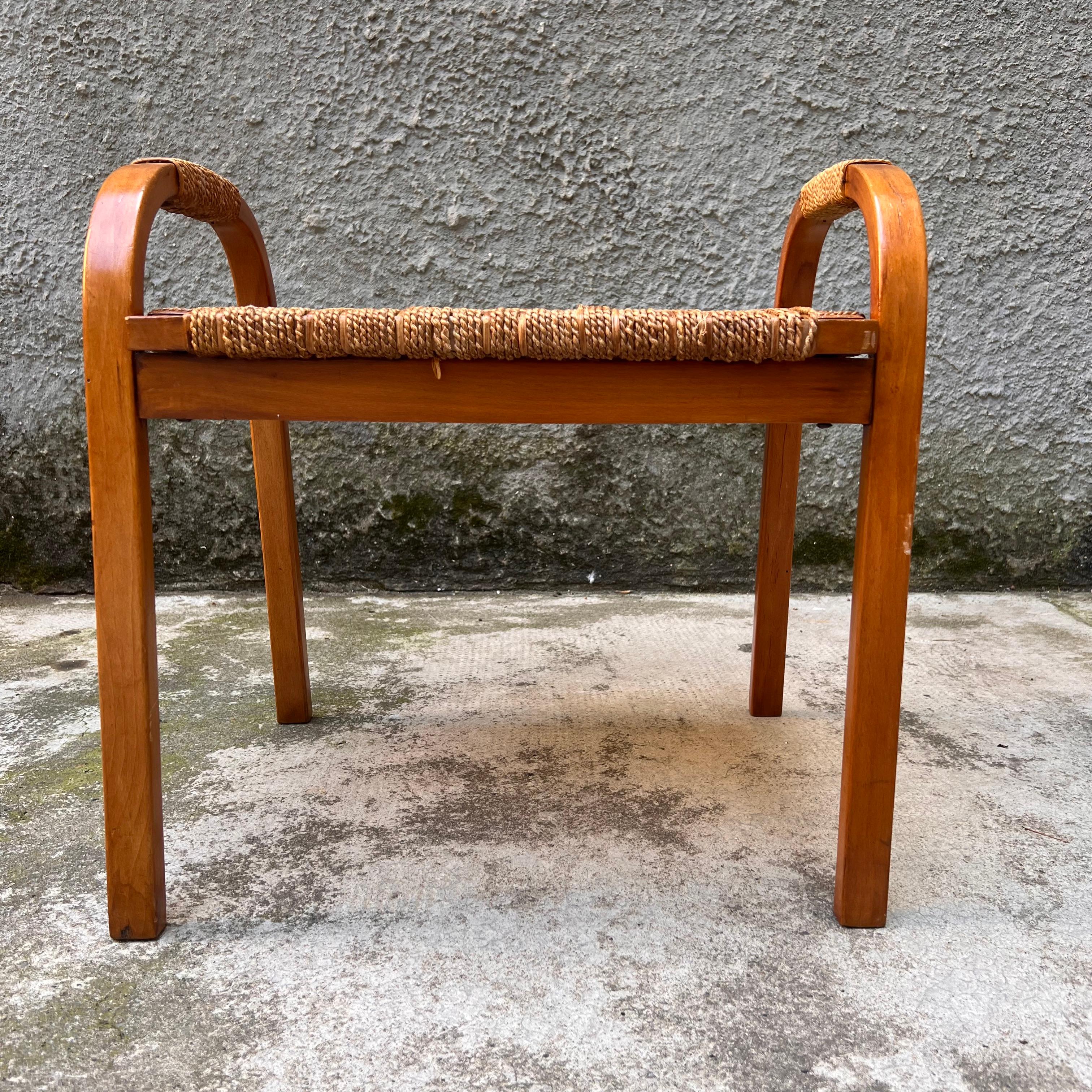 Set 3 Chaise Lounge and 1 Stool/Pouff - G. Pagano Pogatschnig - italy 1940s For Sale 5