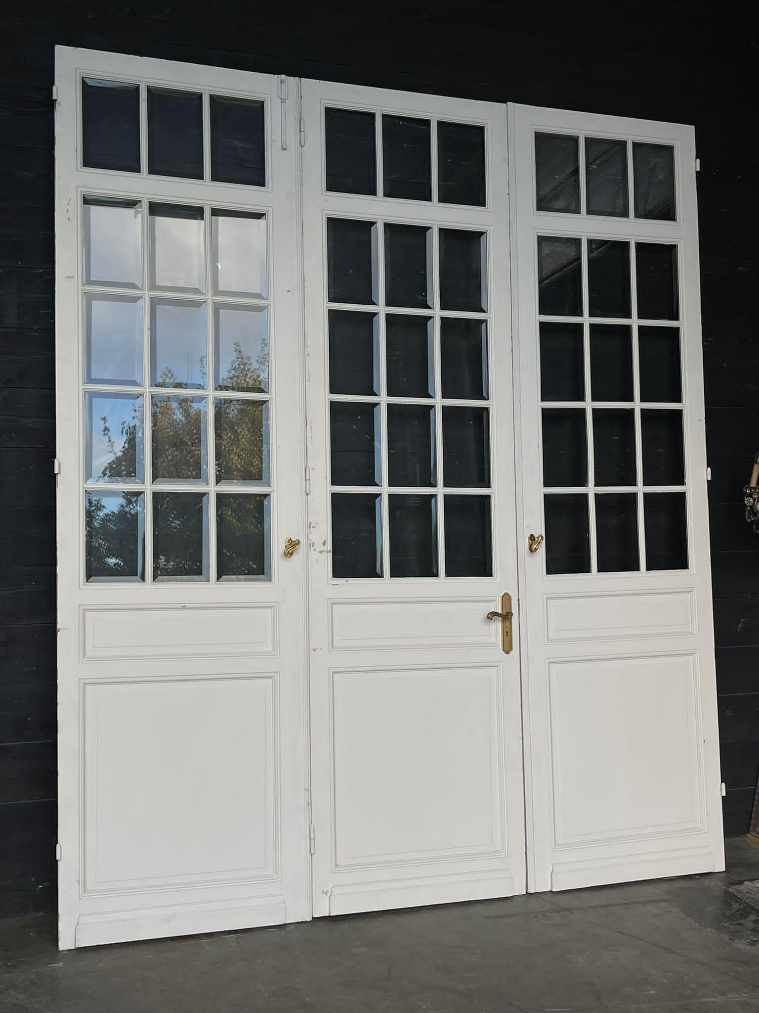 three french doors