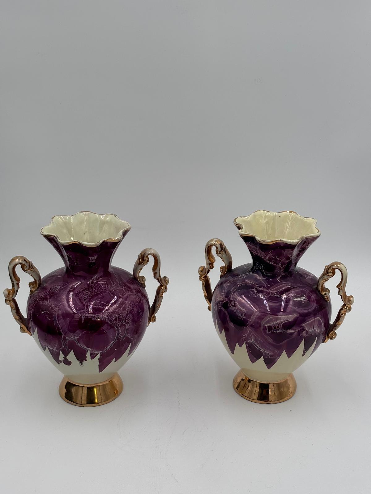 Ceramica Set 3 vasi Sicas Sesto Fiorentino in vendita