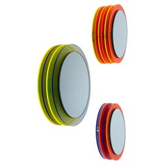 Set 3d - Wall Mirrors with Plexiglass, Design Sculpture by Andreas Berlin
