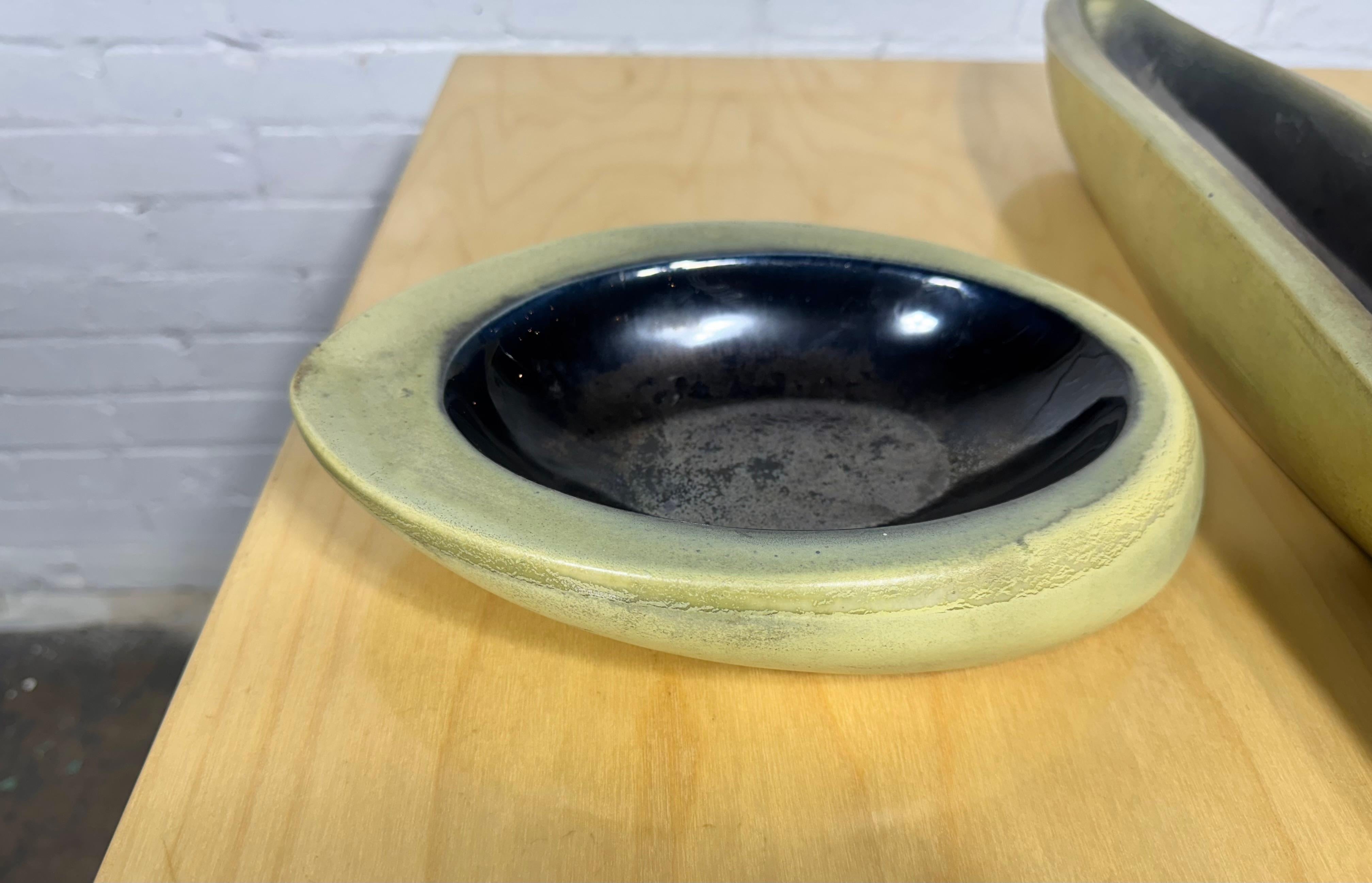 Set 4 Bauer vases / vessels by Russel Wright 1940's / Modernist in vendita 9