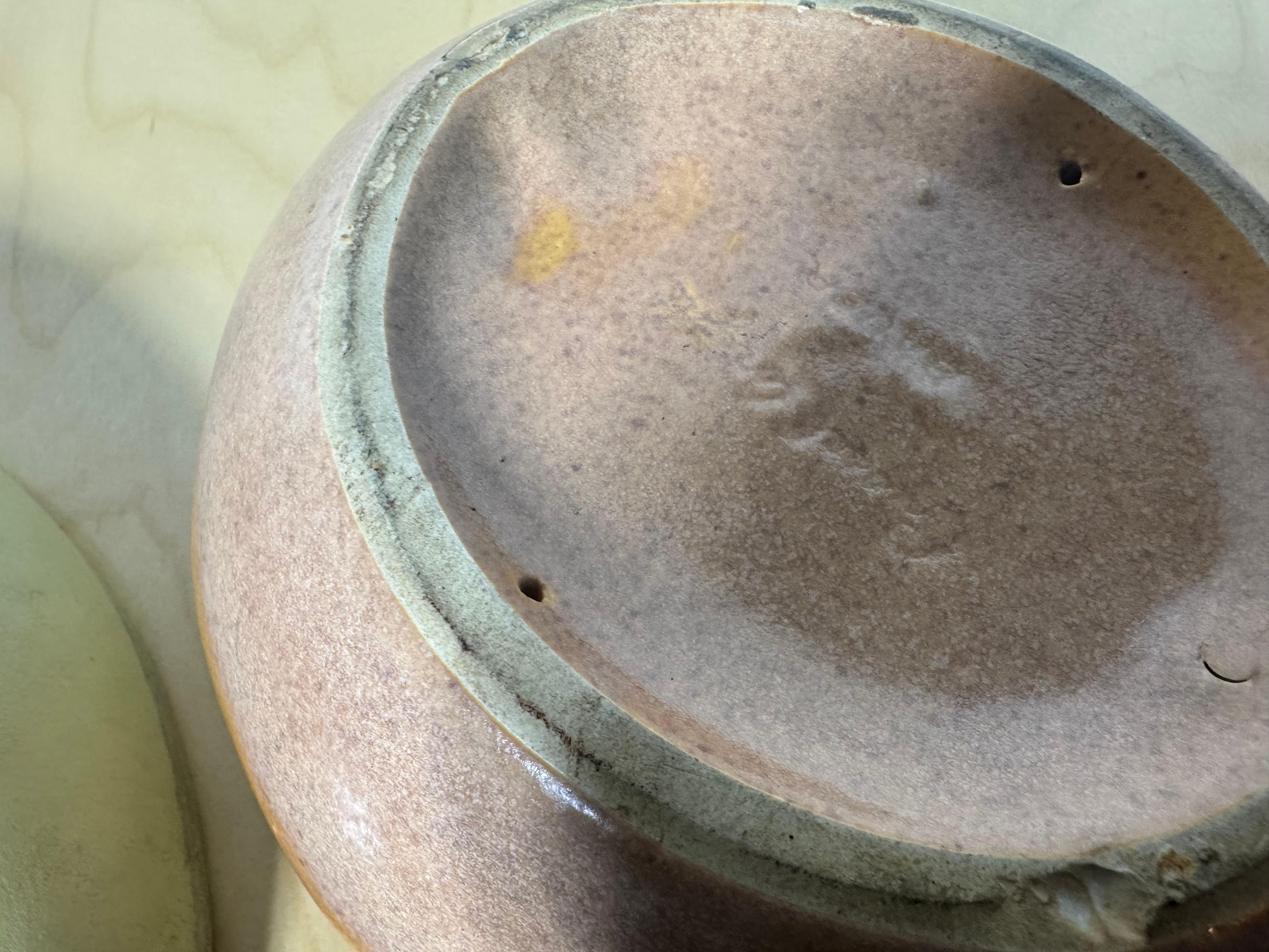 Set 4 Bauer vases / vessels by Russel Wright 1940's / Modernist in vendita 1