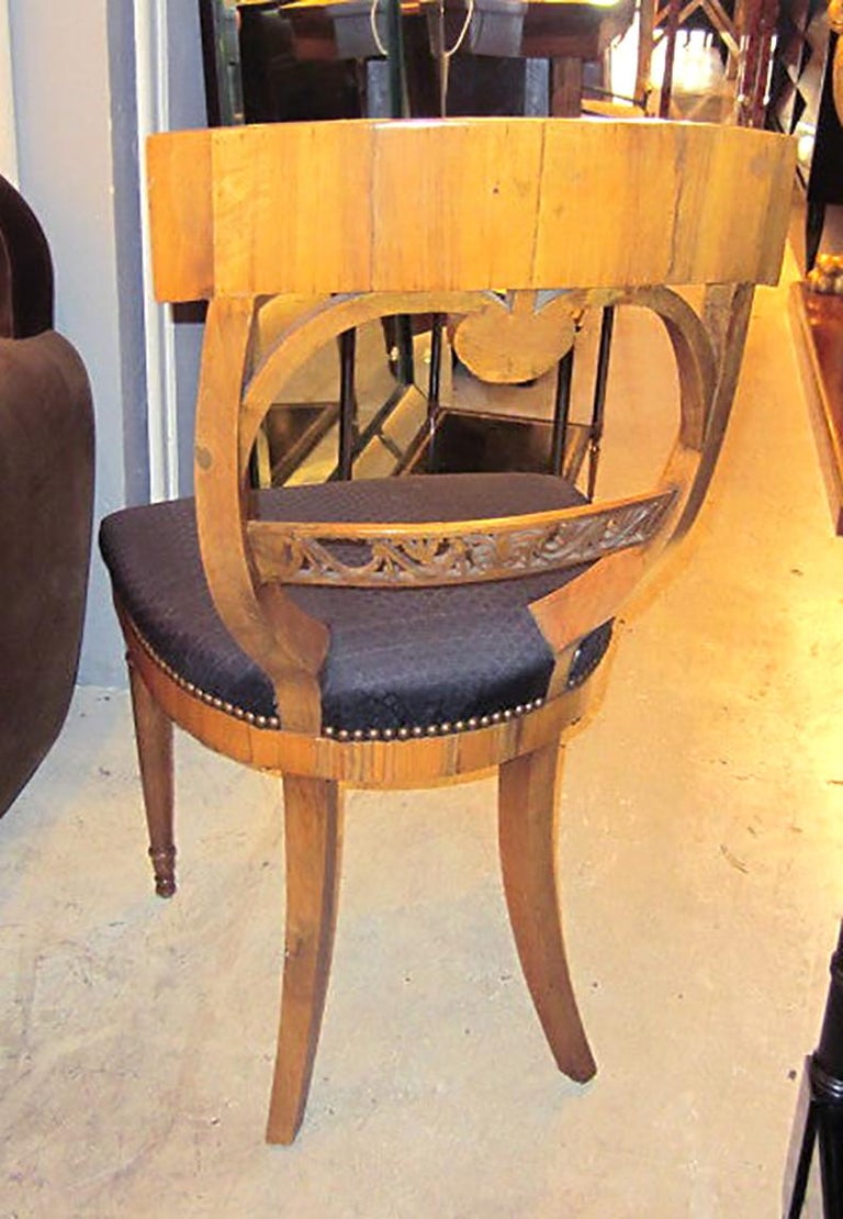 Set 4 Biedermeier Chairs For Sale at 1stdibs