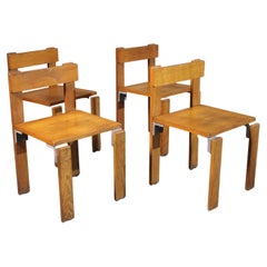 Set 4 Chairs 1968 Georges Candilis