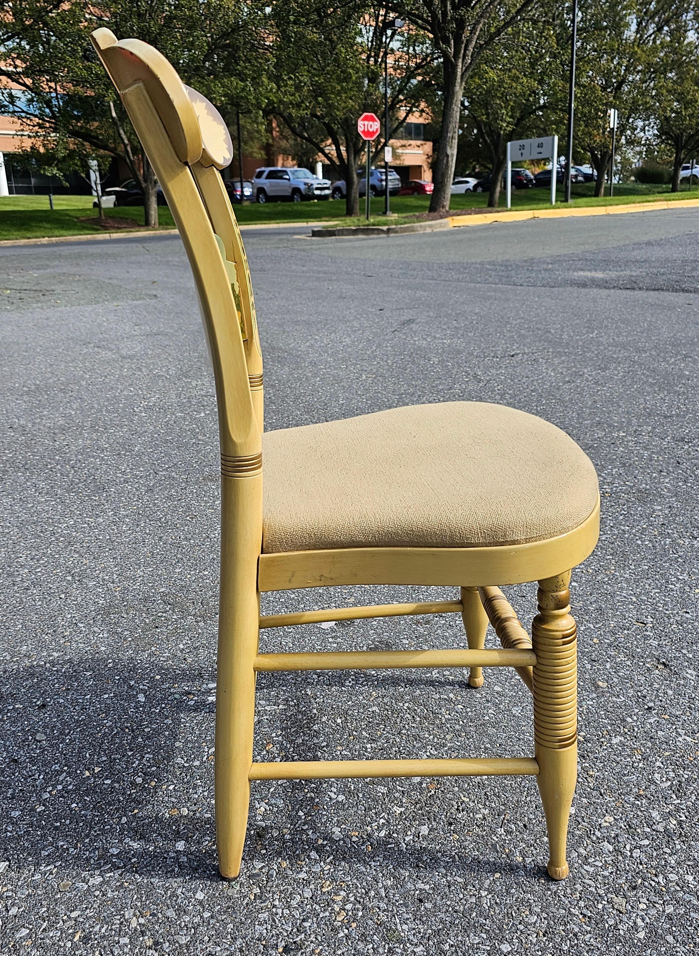 Set 4 Hitchcock For Strawbridge & Clothier 'The Independence Chairs