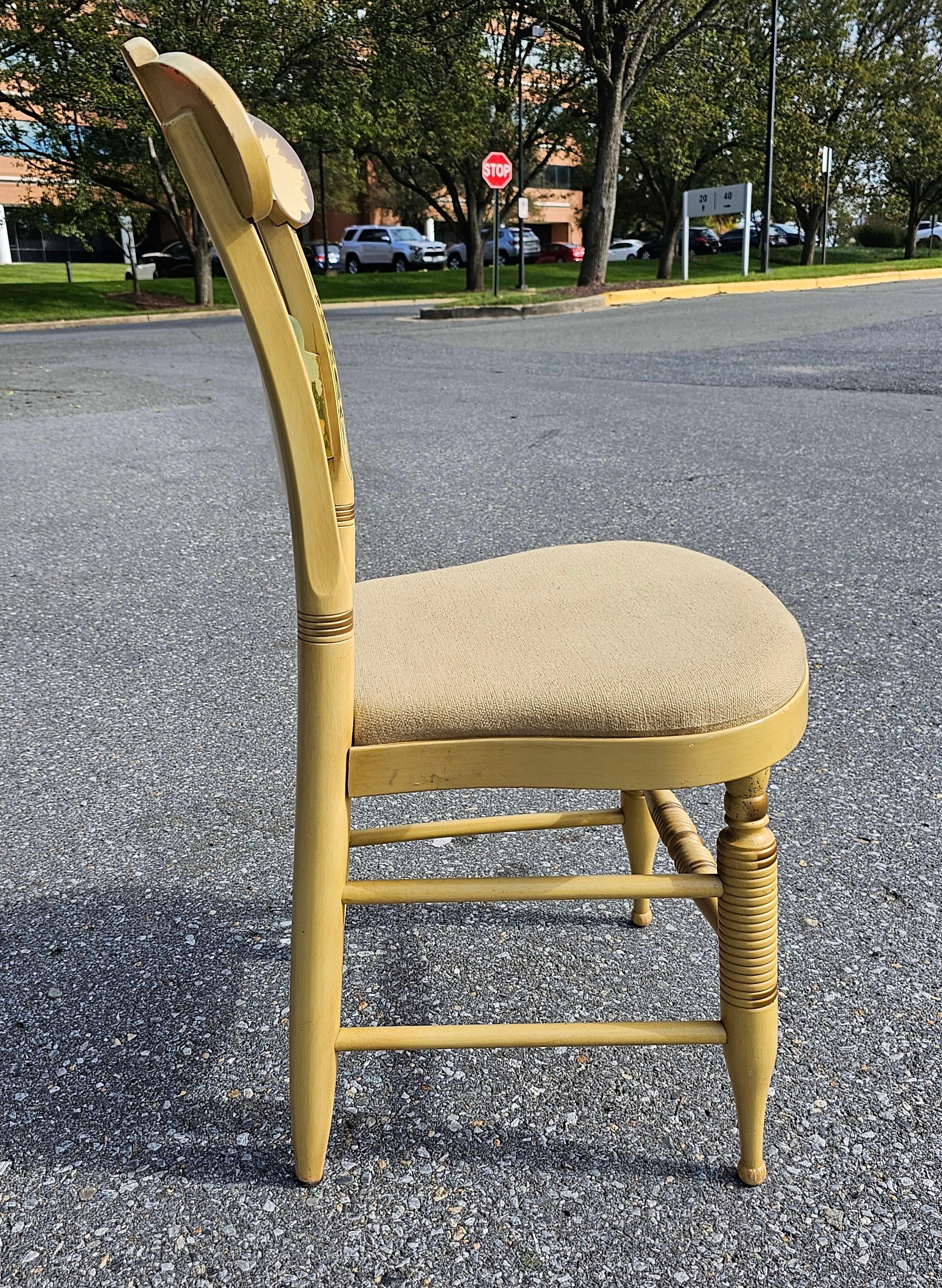 Set 4 Hitchcock für Strawbridge & Clothier 'The Independence Chairs' Ltd Edition im Zustand „Gut“ im Angebot in Germantown, MD