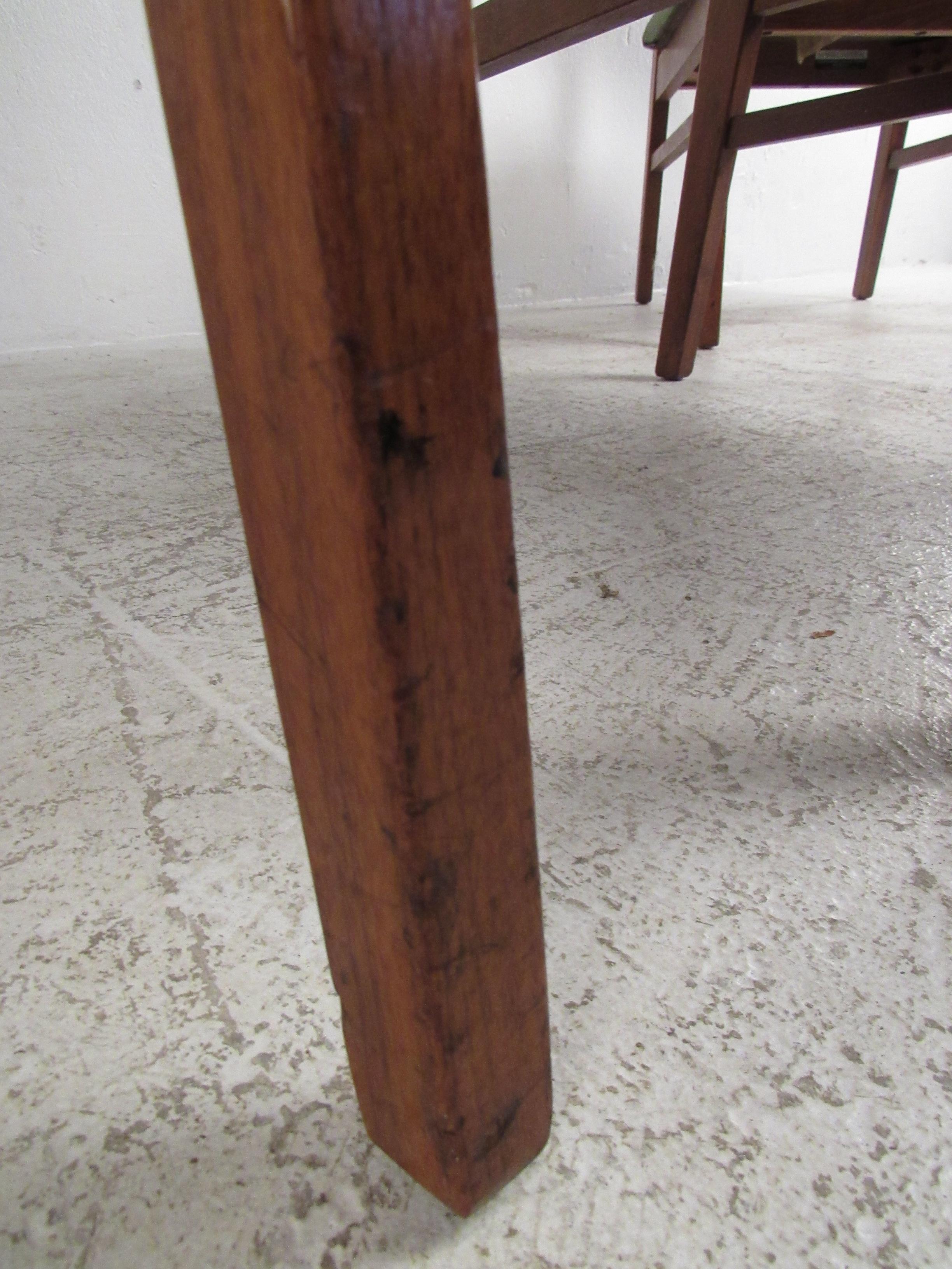 Set of 4 Midcentury Dining Chairs by B.L. Marble Furniture Co. 3