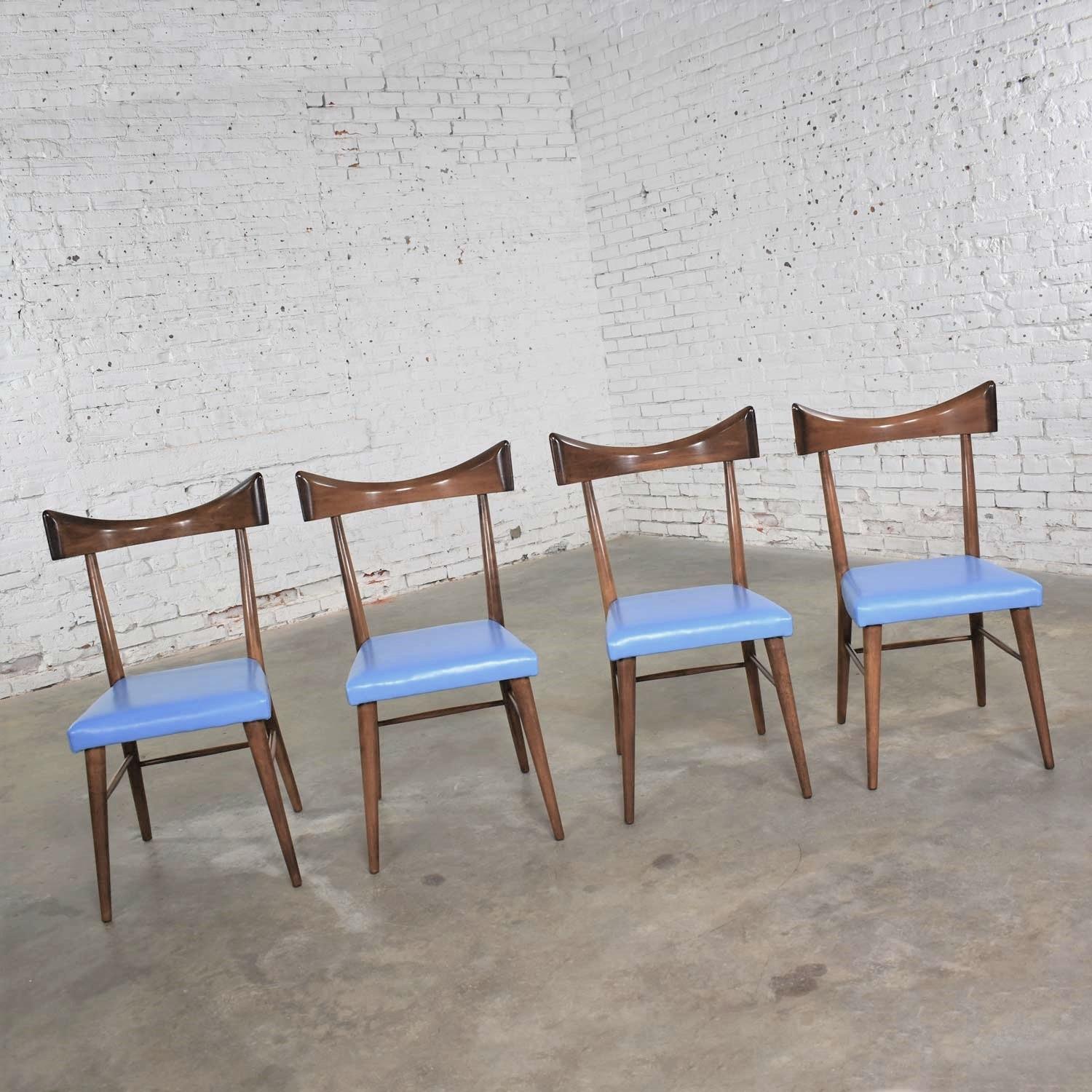 20th Century Set 4 Mid-Century Modern Paul McCobb Planner Group Dining Chairs for Winchendon