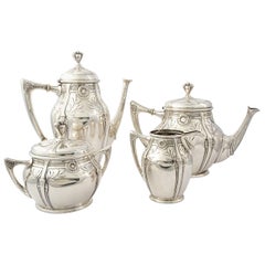 Antique Set 4 Pieces in Silver