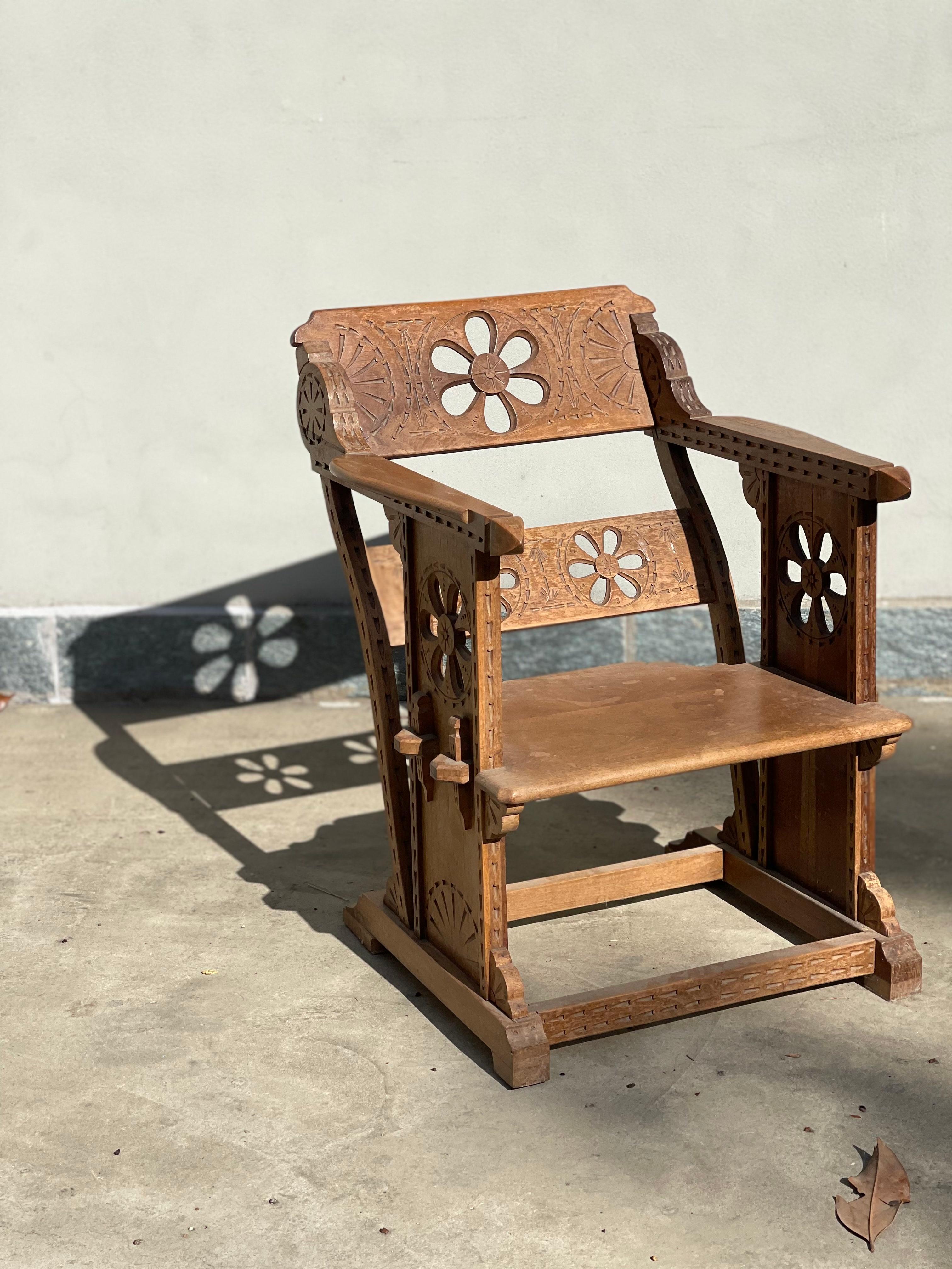 Set 4 Poltroncine Attrib: Ettore Zacchi, Chairs, Armchairs, Ettore Zacchi For Sale 10