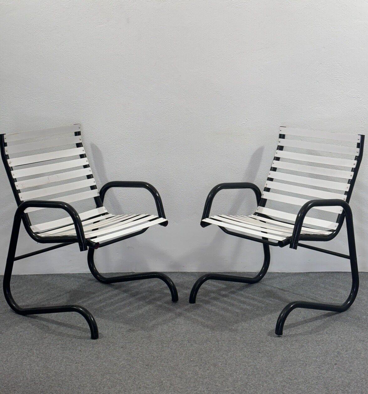 Italian Ensemble de 4 fauteuils de jardin postmodernes Design moderne 1980's en vente