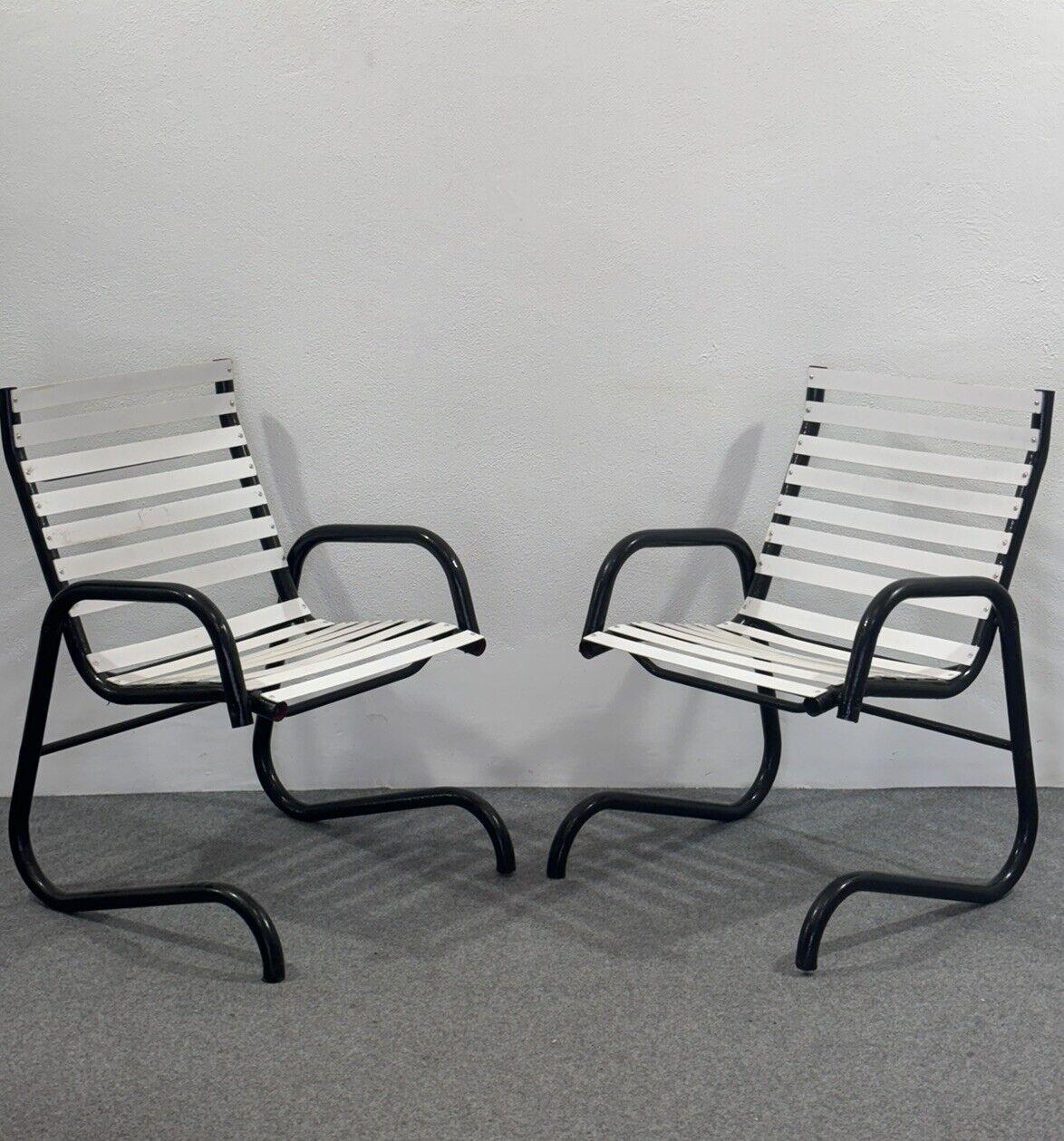 Italian Set 4 Postmodern Garden Armchairs Modern Design 1980's For Sale