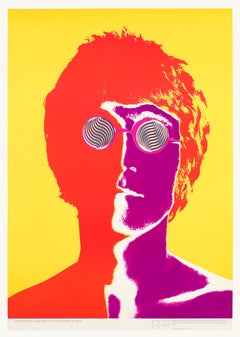 Set 4 retratos The Beatles, Avedon, Psicodélico, Pop Art, Rock Band, Música 1967