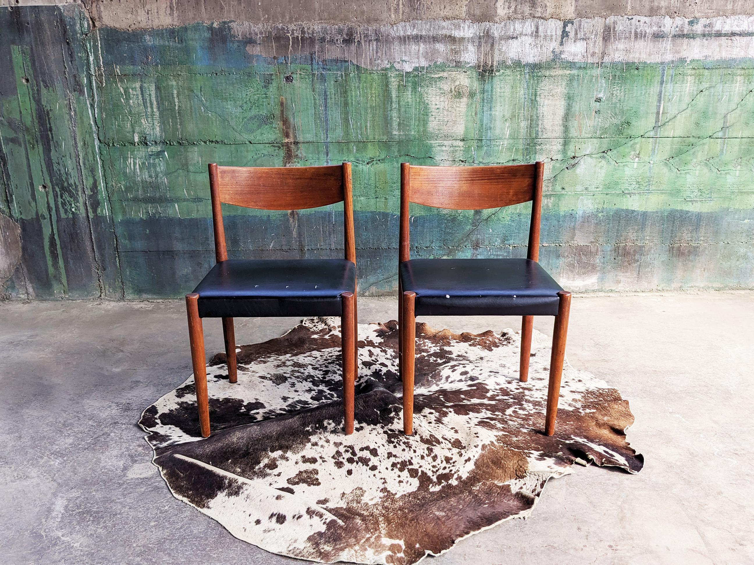 Danish dining chairs vintage discount