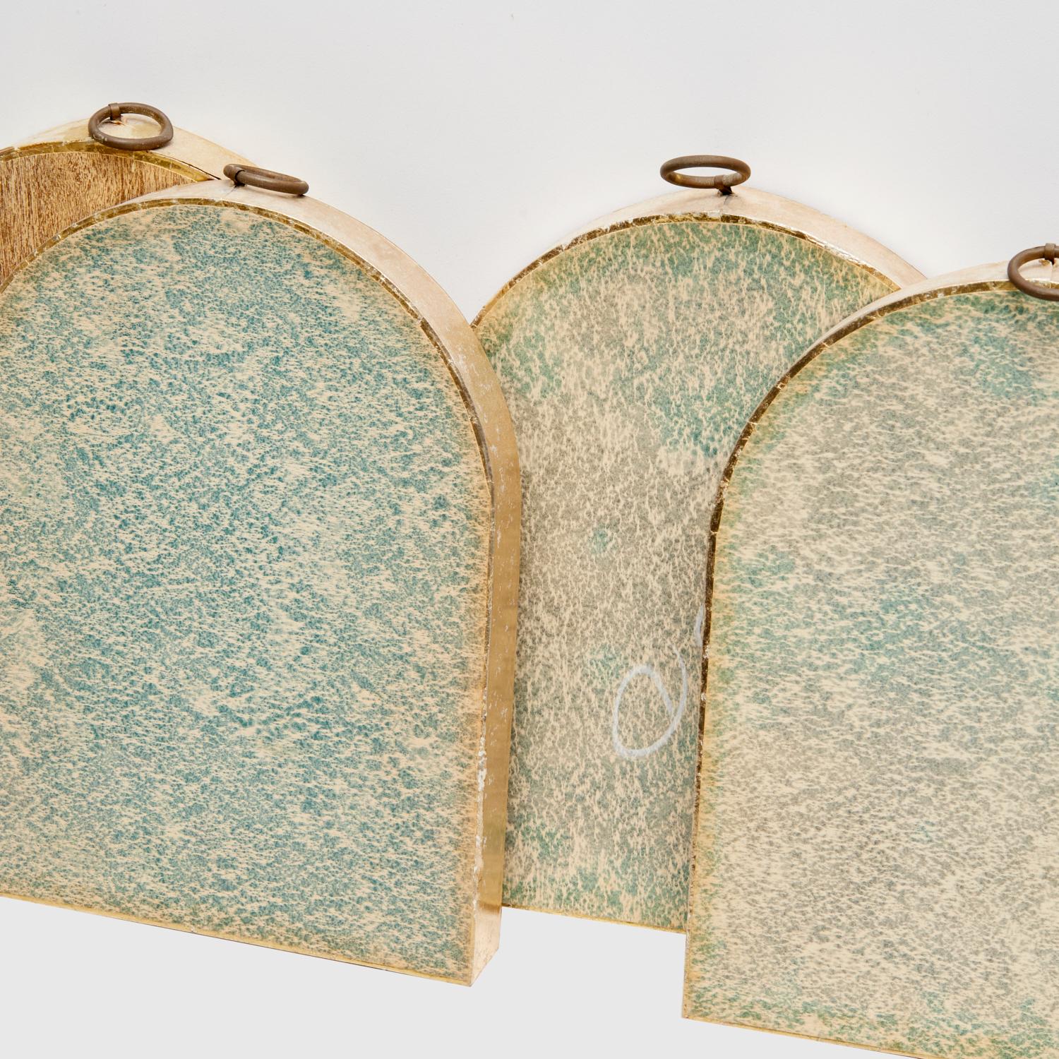 20th Century Set (4) Trompe L'oeil Victorian English Bird Engravings in Birdcage Shadow Boxes
