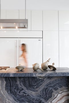 Set of 4 Contemporary Sculptural Resin Objects – Trompos by Marcela Cure