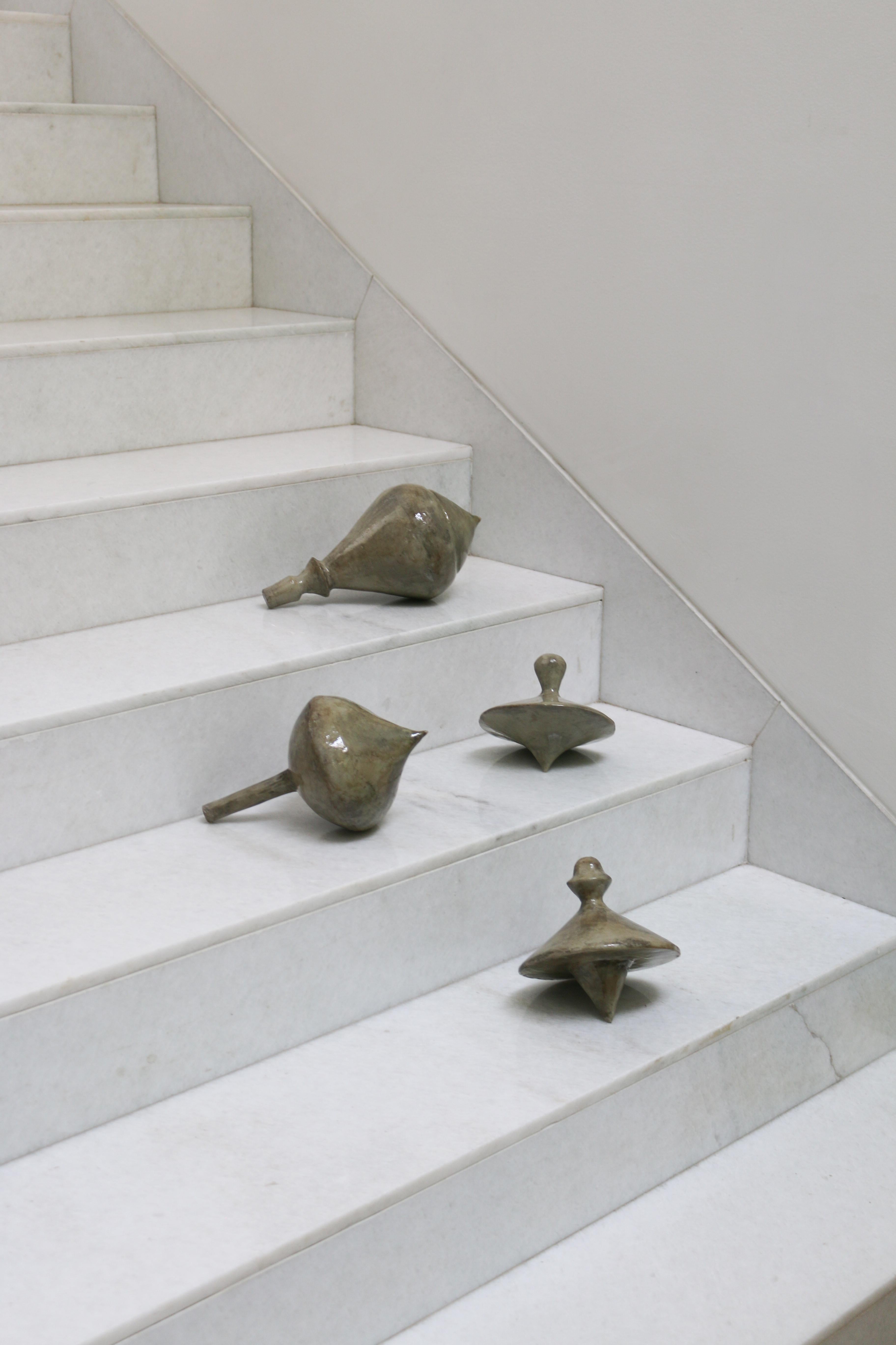 Calco Set 4 'Trompos' - Trottola decorativa in vendita