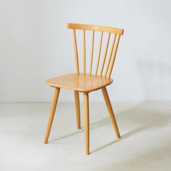 Set: 4+2 Vintage Mid-Century Dining Chairs by Horgenglarus Switzerland 1970s