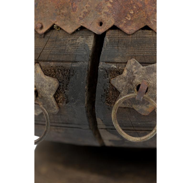 Set 5 19th Century Anglo Indian Covered Canisters 7