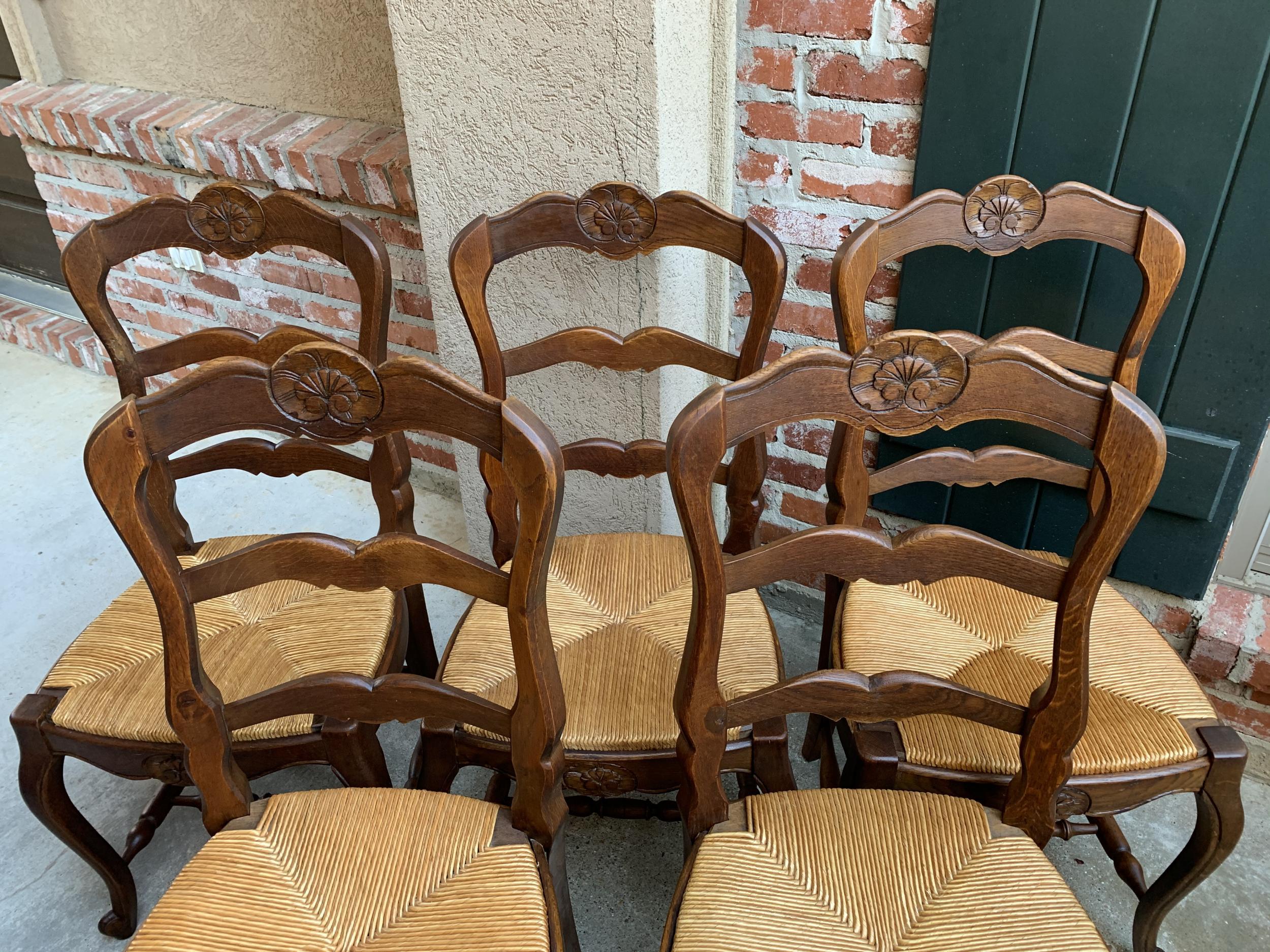 antique french country dining chairs