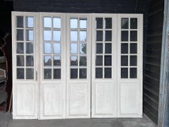 Set 5 French 19th Century Chateau Doors