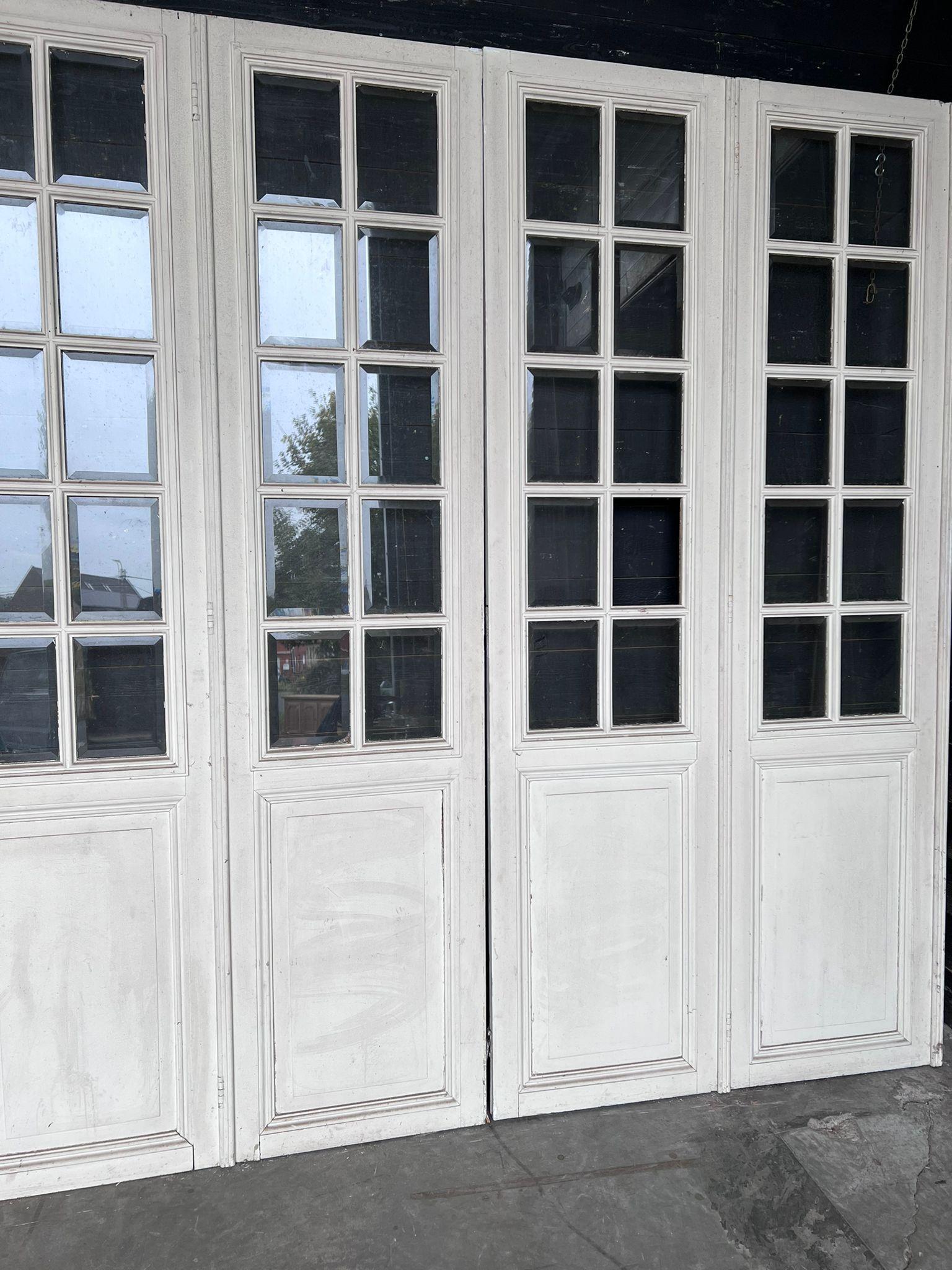 Pine Set 5 French 19th Century Chateau Doors For Sale