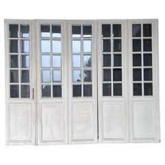 Set 5 French 19th Century Chateau Doors