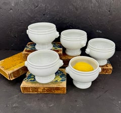 Set 5 Vintage French Lion Head Bowls, Pillivuyt France