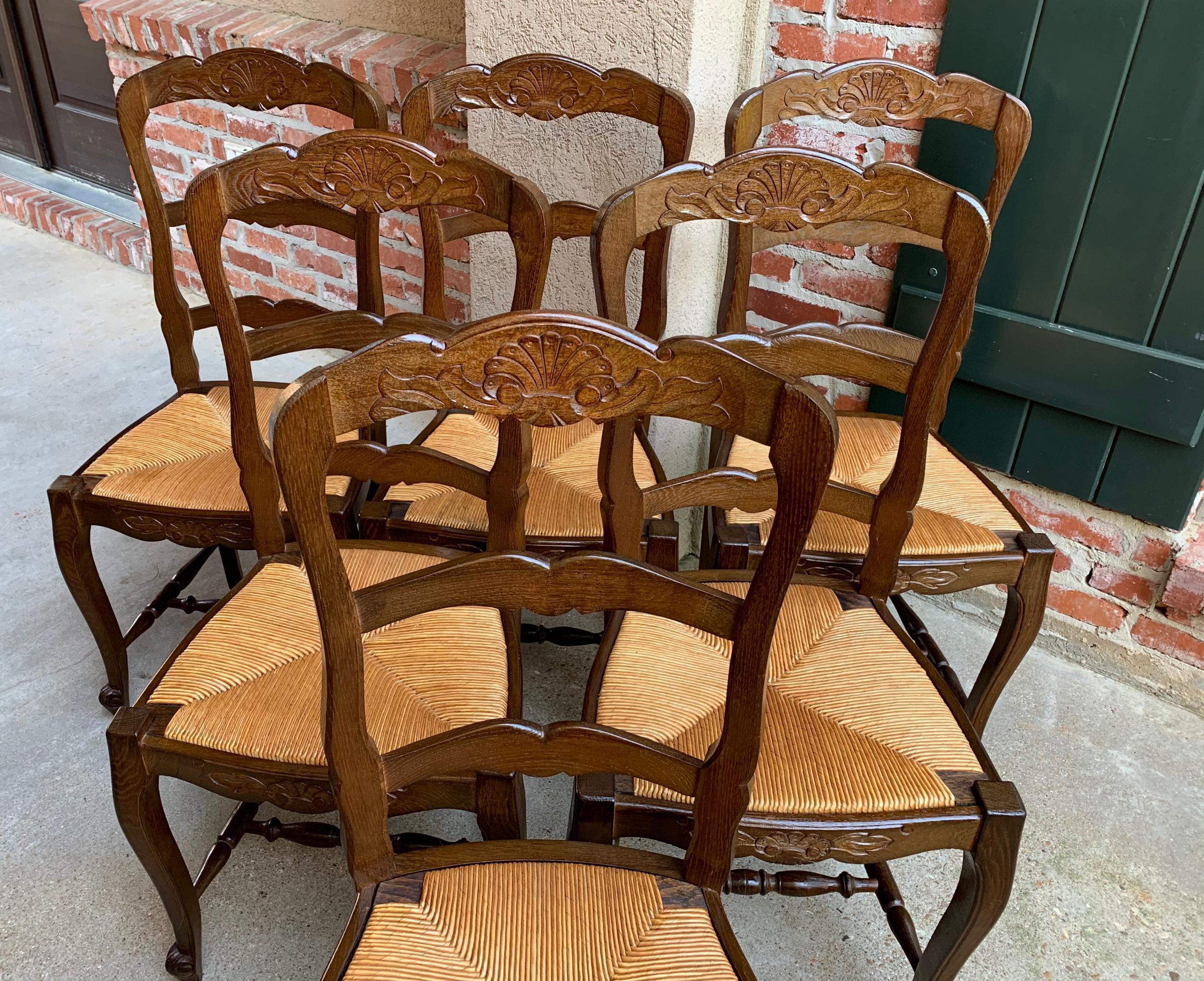 french country rush seat chairs