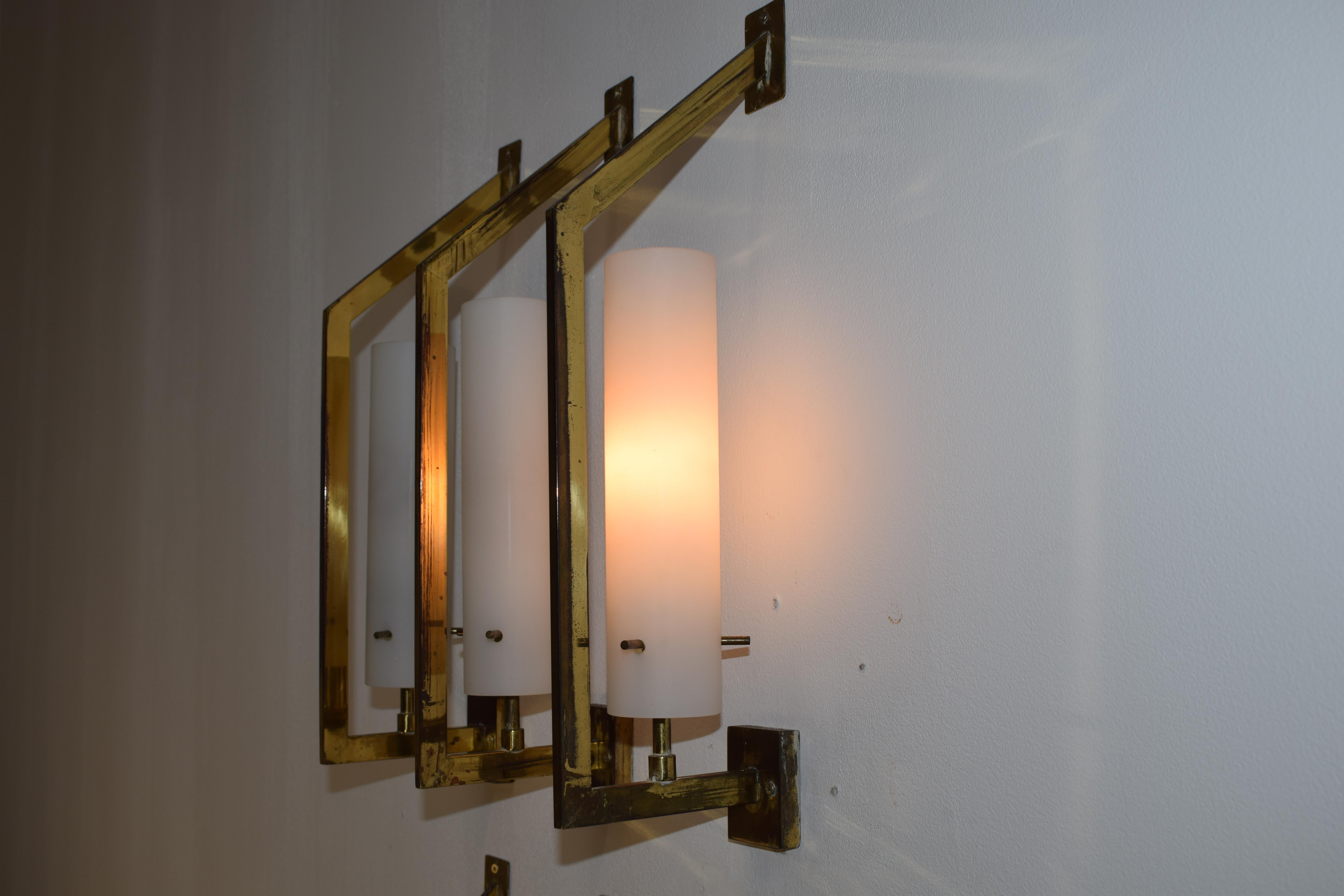 Set 6 apliques Stilnovo en venta 7