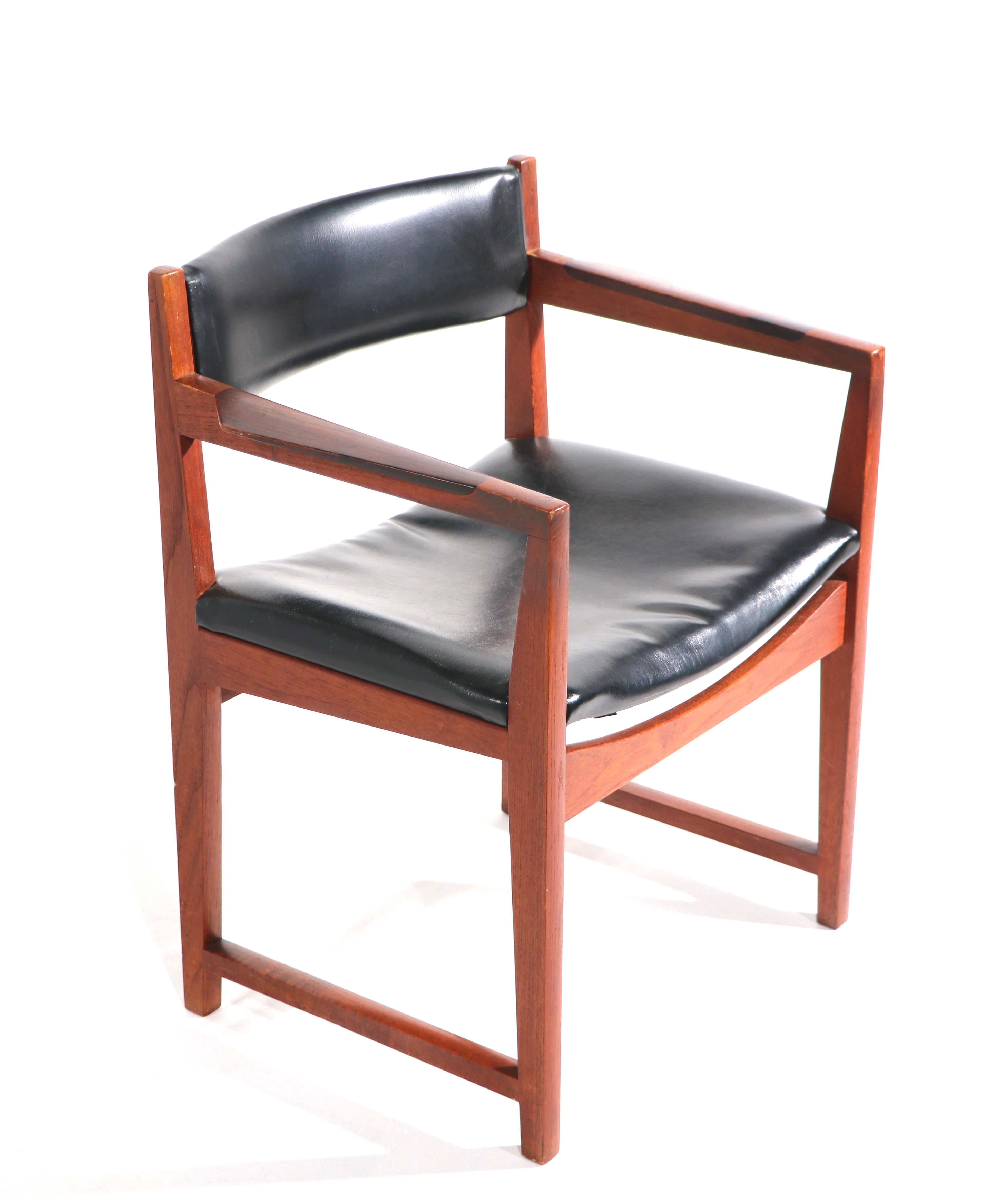 Set 6 Danish Dining Chairs by Peter Hvidt & Orla Molgaard for Soborg Mobelfabrik For Sale 1
