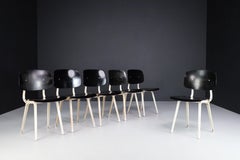 Set/6 Friso Kramer Revolt Chairs Ahrend the Circkel the Netherlands, 1960s