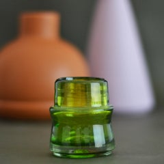 Set 6 HandBlown Tequila, Mezcal Liquor Cups 3oz Inspired in Pre-Hispanic Art