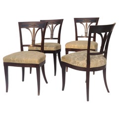 Set 6 John Widdicomb traditional Regency Dining Chairs