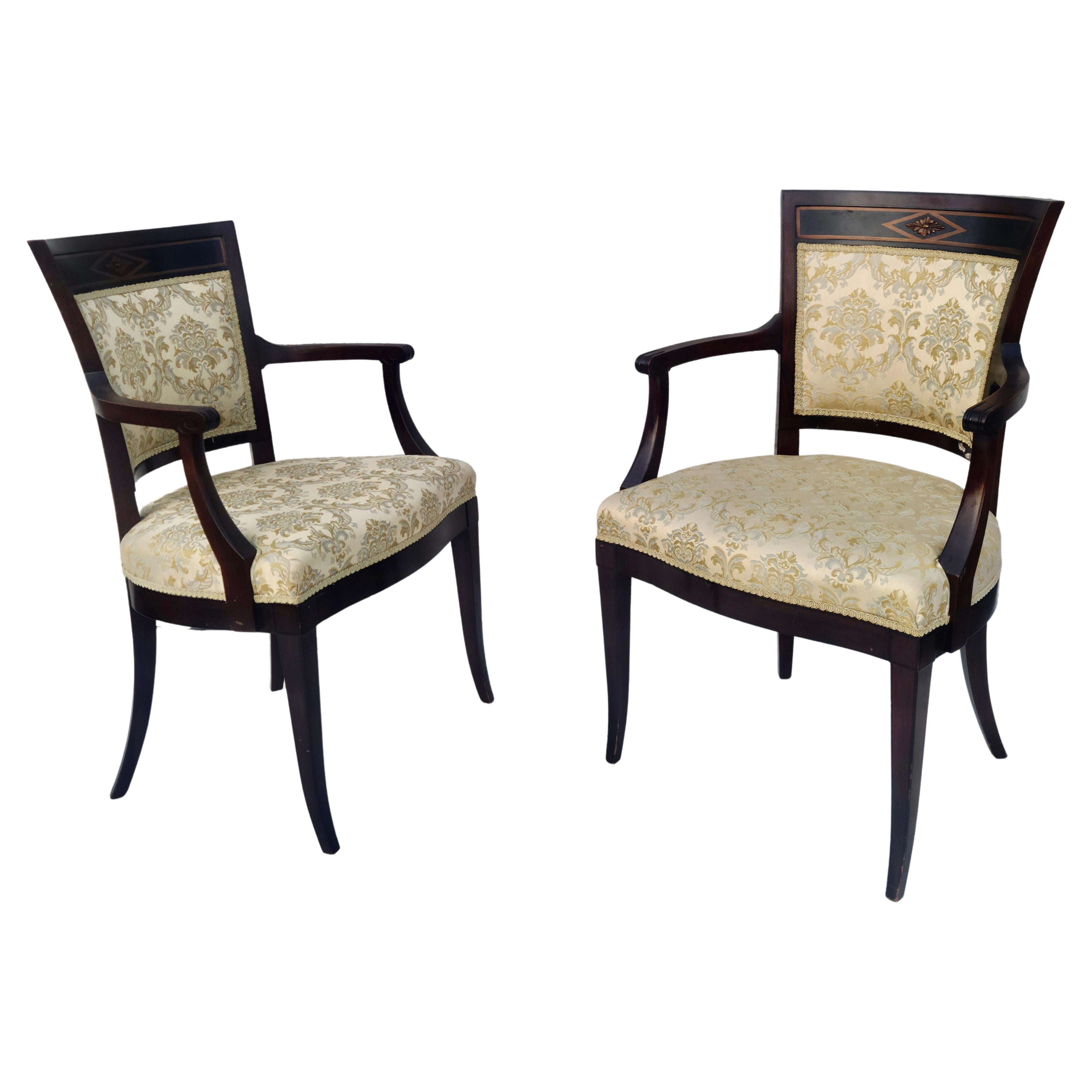 Set 6 John Widdicomb traditional Regency Dining Chairs For Sale 4