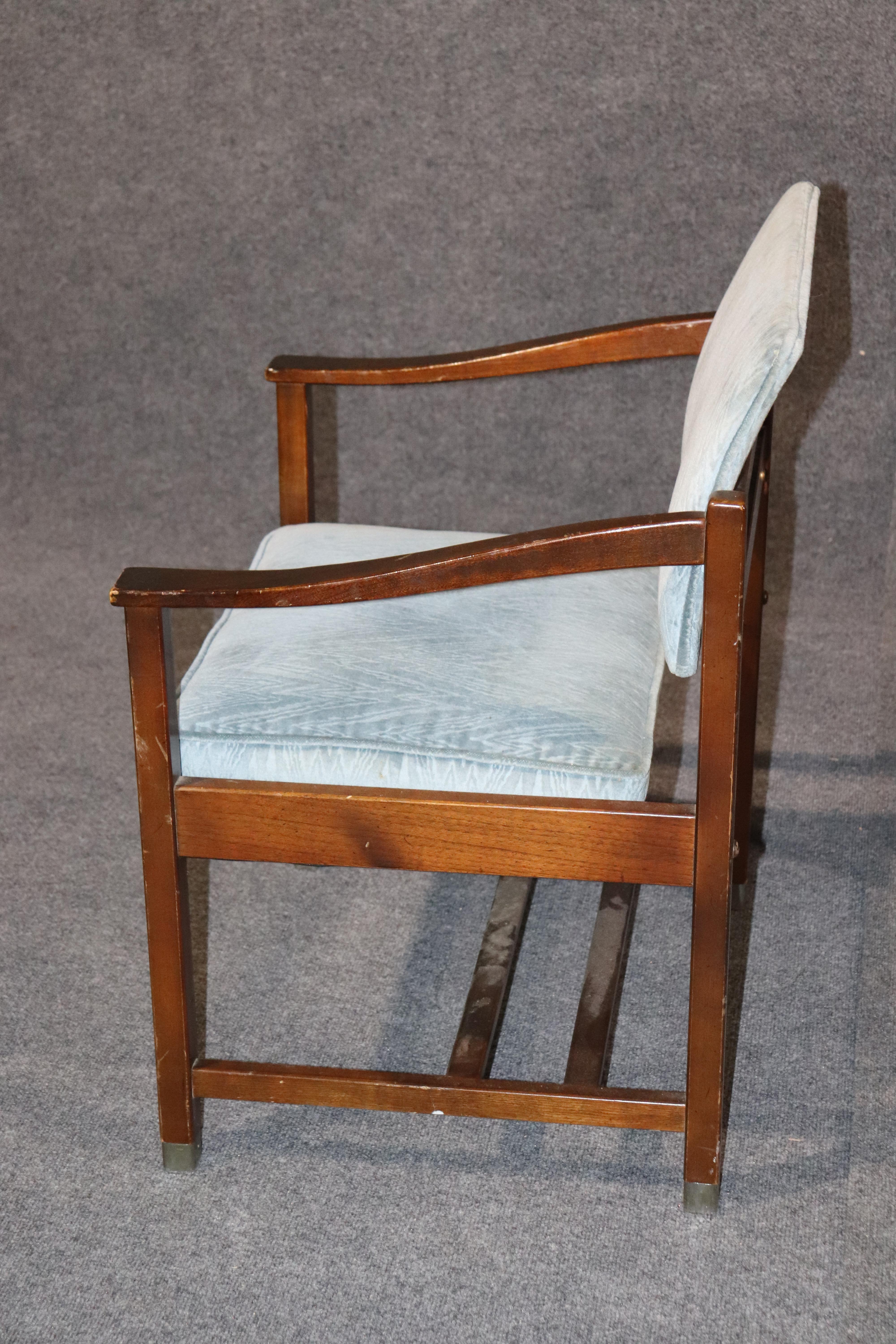 Set of 6 Lane Walnut Mid-Century Modern Dining Chairs, circa 1960 7