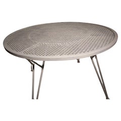 Juego de 6 Sillas Naranja Slice Modernas de mediados de siglo de Tempestini & Salterini + una Mesa